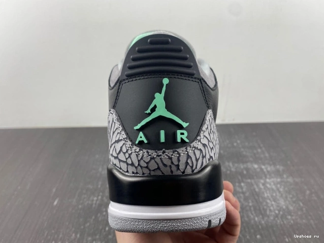 CT8532-031  3 Air Glow” “Green Jordan 1208